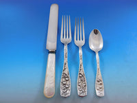 Pomona by Towle Sterling Silver Flatware Set for 12 Service 73 Pieces Rare Early