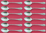 American Victorian by Lunt Sterling Silver Teaspoon Set 12 pieces 5 3/4"