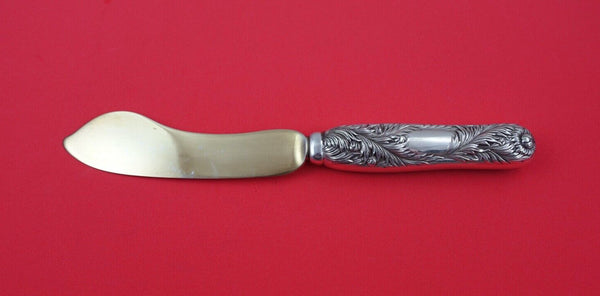 Chrysanthemum Vermeil by Tiffany and Co Sterling Cheese Knife HH AS GW 7 1/2"