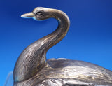 Tane Mexican Sterling Silver Candy Dish Covered Swan Shape GW Interior (#8468)