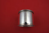 Bead by Shiebler Sterling Napkin Ring w/ wreath #8784 wt. 1.0ozt  2" x 1 3/4"