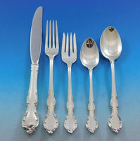Pirouette by Alvin Sterling Silver Flatware Set for 8 Service 45 pieces