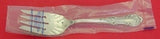 Wild Rose by International Sterling Silver Cold Meat Fork 7 3/4" New