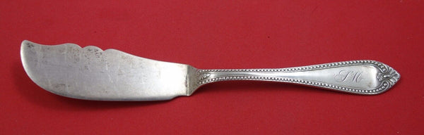 Beaded by Vanderslice Sterling Silver Master Butter Flat Handle 7"