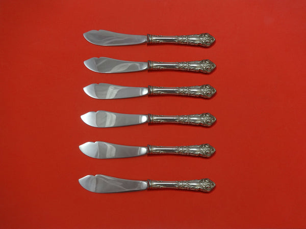 French Renaissance by Reed & Barton Sterling Silver Trout Knife Set 6pc Custom