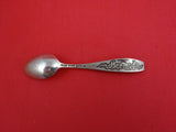 Flora by Shiebler Sterling Silver Demitasse Spoon forget me not "Bermuda" 4 1/4"