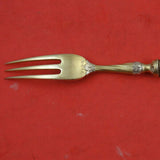 Rocaille by Gebrüder Reiner German 800 Silver Fruit Fork HH AS GW Acid Etched