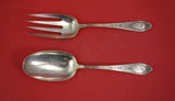 Adam by Whiting Sterling Silver Salad Serving Set FH AS 9"