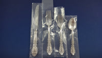 Prince Eugene by Alvin Sterling Silver Flatware Set For 8 Service 59 Pieces