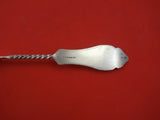 Number 1 by Duhme Sterling Silver Master Butter FH Bright-Cut Twist 7 3/4"