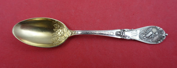 Zodiac By Gorham Sterling Silver Demitasse Spoon GW "Scorpio" October  4 1/8"