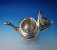 Victorian by Durgin Sterling Silver Coffee Pot Hand Engraved Flowers #29 (#5592)