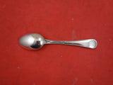 Italian .800 Silver Demitasse Spoon round threaded 4 1/8" Vintage Flatware