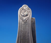 Medallion by Unknown Sterling Silver Pocket Knife w/Nut Pick Fruit Knife (#7237)