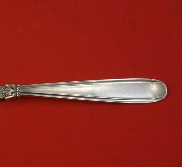Karina by W & S Sorensen Danish Sterling Silver Fish Serving Fork Pierced w/Fish
