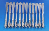 Rhapsody New by International Sterling Silver Butter Spreader HH Pad Set 12 pcs
