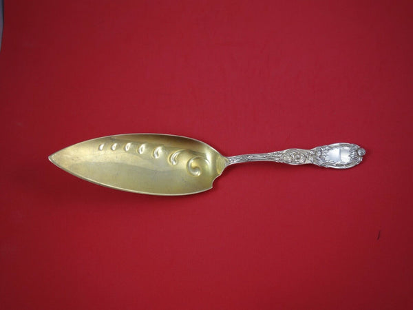 Chrysanthemum by Tiffany and Co Sterling Silver Fish Server GW w/Design 12 1/4"