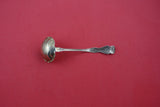 Cherry Blossom by Blackinton Sterling Silver Sauce Ladle w/ shell bowl 5 3/8"