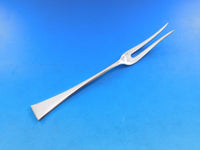 Continental Austrian 800 Silver Flatware Set Service 86 pieces Modern Design