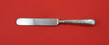 Antique Lily Engraved by Whiting Sterling Silver Regular Knife blunt rare 8 3/4"