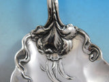 Raphael by Alvin Sterling Silver Berry Serving Spoon Monogram "D" in Bowl 9"