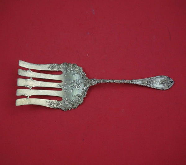 Dauphin by Durgin-Gorham Sterling Silver Asparagus Fork Vermeil Durgin 9 3/4"