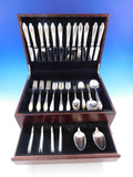 Clinton by Tiffany and Co Sterling Silver Flatware Set 12 Service 74 Pieces