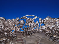 Floral by Schofield Sterling Silver Olive Dish #996 9" x 7" 8.3 ozt. (#7623)