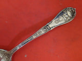 Zodiac By Gorham Sterling Silver Teaspoon April Taurus 5 7/8" Birthday Month