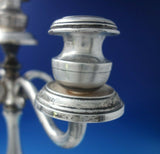 Italian Sterling Silver Candelabra Pair 5-Light #3287 c.1920 59.6 ozt. (#5464)