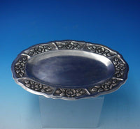 Aztec Rose by Unknown Mexican Sterling Silver Serving Plate Oval (#4997)