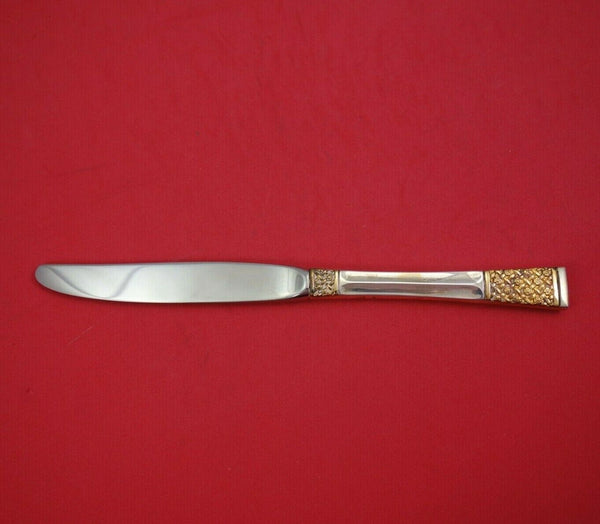 Golden Columbine by Lunt Sterling Silver Regular Knife Modern 9" Vintage