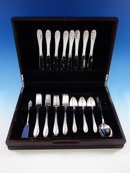 Lily of the Valley by Gorham Sterling Silver Flatware Set 8 Service 34 Pcs