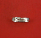 Cactus by Georg Jensen Sterling Silver Napkin Ring 2" x 1/4" Vintage Heirloom