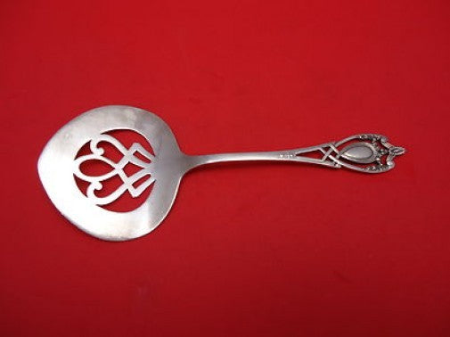 Monticello by Lunt Sterling Silver Cucumber Server 6 1/4" Antique Silverware