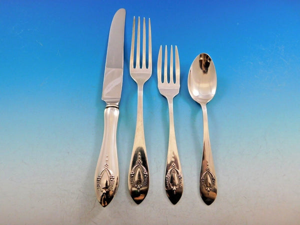 Mount Vernon by Lunt Sterling Silver Regular Size Place Setting(s) 4-Piece