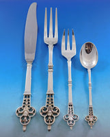 Renaissance by Christofle France Sterling Silver Flatware Service Set 79 pieces