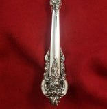 Grande Baroque by Wallace Sterling Silver Pizza Cutter HHWS  Custom Made 9 1/4"