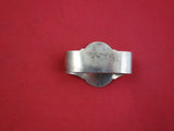 Medallion by Unknown Coin Silver Napkin Ring 2 1/2" x 1" .8 ozt.