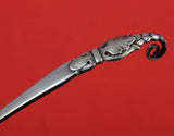 Dansk Guldsmedes Sterling Silver Sugar Spoon with Leaf and Berry Handle 6"