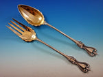 Old Colonial by Towle Sterling Silver Salad Set all-sterling GW 11 3/4" Rare!