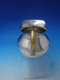 Argentinian Stainless Pair of Water Pitchers with Brass Handle c. 1960 (#5976)