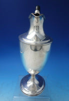 Edward Fernell English Georgian Sterling Silver Wine Ewer Pitcher w/Ebony #5679