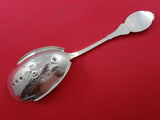 Medallion aka Diana by Wood & Hughes Coin Silver Fruit Berry Scoop BC 9"