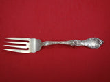Les Cinq Fleurs by Reed and Barton Sterling Salad Fork Wavy Shoulders Pcd 6"