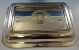 Bead by Walker & Hall Sterling Silver Covered Vegetable Dish & Extra Cover #2645