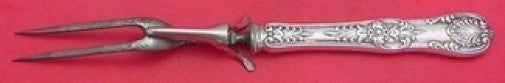 English King by Tiffany and Co Sterling Silver Roast Carving Fork 11"