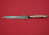 Repousse by Jacobi and Jenkins Sterling Silver Steal Carving Knife 10 5/8"