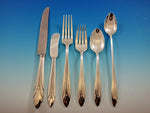 Elsinore by International Sterling Silver Flatware Set 8 Service 49 pcs Art Deco