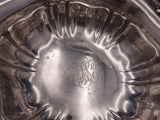 Carnation by Wallace Sterling Silver Fruit Bowl #1133 2 1/2" x 10 1/4" (#7622)